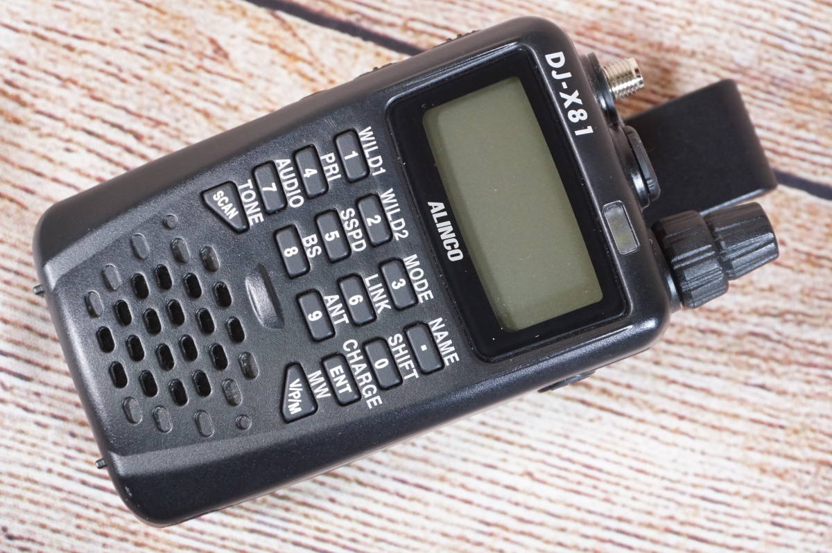 ALINCO アルインコ ワイドバンド レシーバー DJ-X81 [S14] 受信機