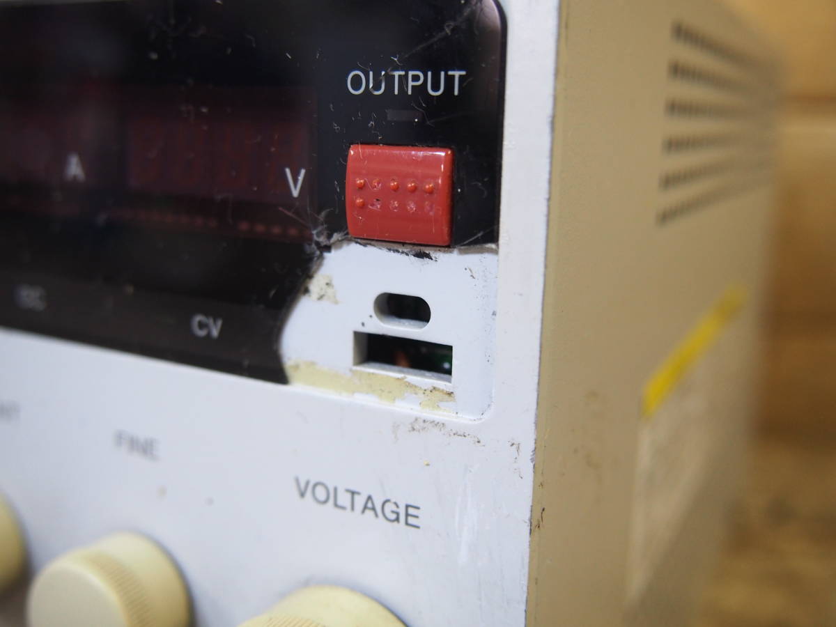 ☆KENWOOD ケンウッド PA18-3A 直流安定化電源 通電OK 再 KENWOOD PA18