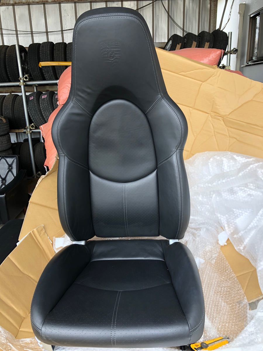 ポルシェ911ターボ 997 純正シート 助手席 左ハンドル ABA-99770 平成