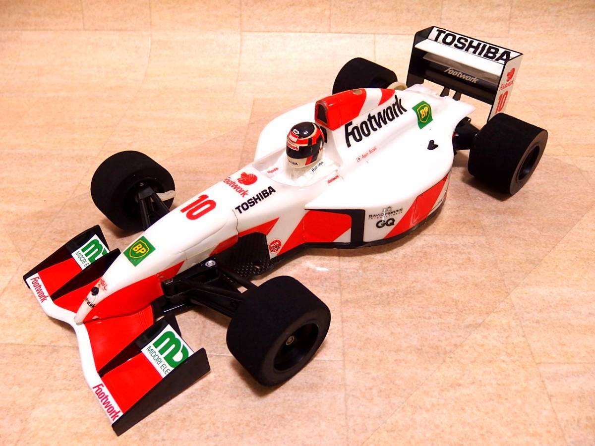 TAMIYA 1/10 Footwork FA13 RC スペアボディ 未使用・未組立】 タミヤ 1/10 電動RCカー フットワーク FA13 無限
