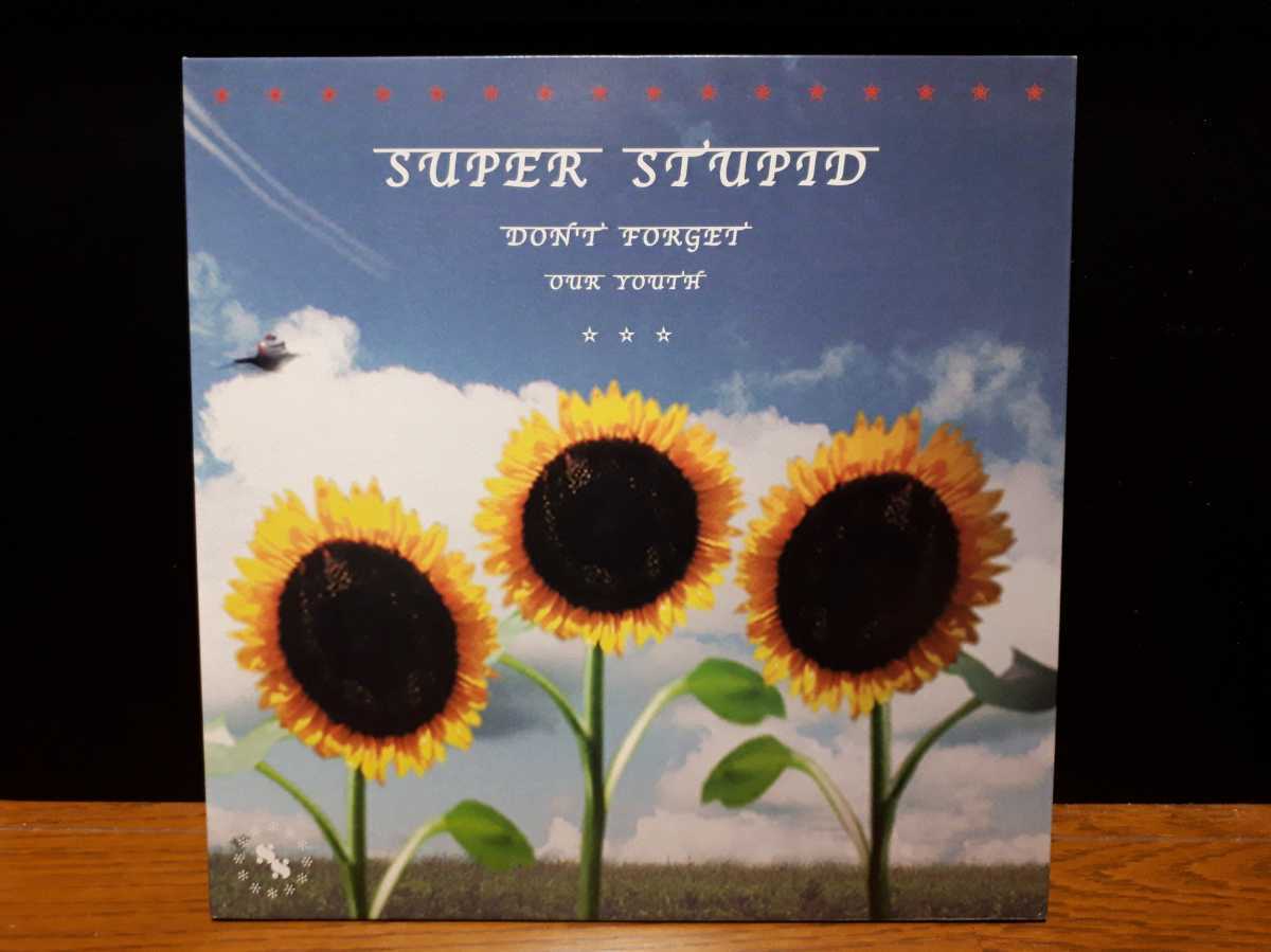 5000枚限定LP SUPER STUPID/DON'T FORGET OUR YOUTH レコード PIZZA OF