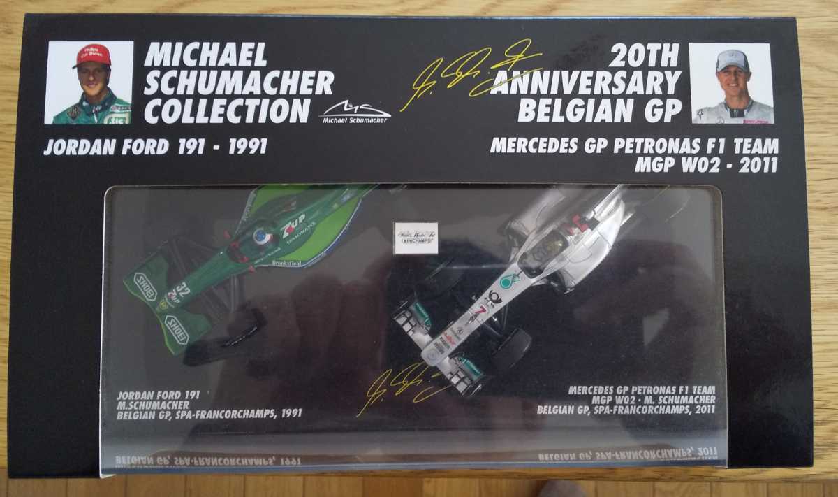 2025 品 ミニチャンプス 1/43 ミハエル シューマッハ コレクション JORDAN Ford 191 Mercedes PetoronasF-1 W02-2011(レーシングカー)｜売買されたオークション情報、yahooの商品情報をアーカイブ公開 - オークフ レーシングカー