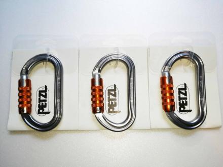 ペツル オーケー トライアクトロック M33A TL 3個セット(ロック