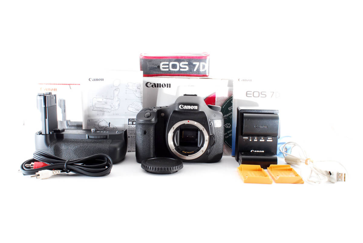 キヤノン CANON EOS 7D ボディ 元箱付属品セット 【公式通販】