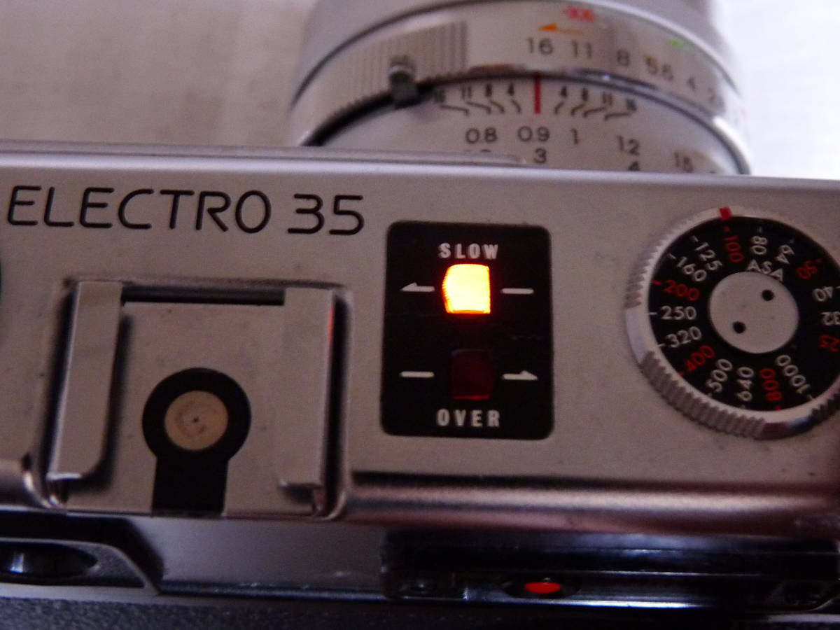 露出計OK】レンジファインダーカメラ YASHICA ELECTRO 35 GSN