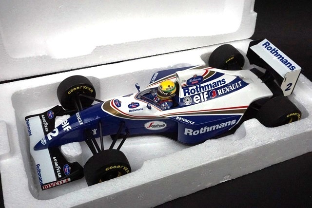 PMA ミニチャンプス 1/18 Williams Renault ウィリアムズ ルノー FW16 A.セナ 1994 #2 セナコレクション ロスマンズ 540941802