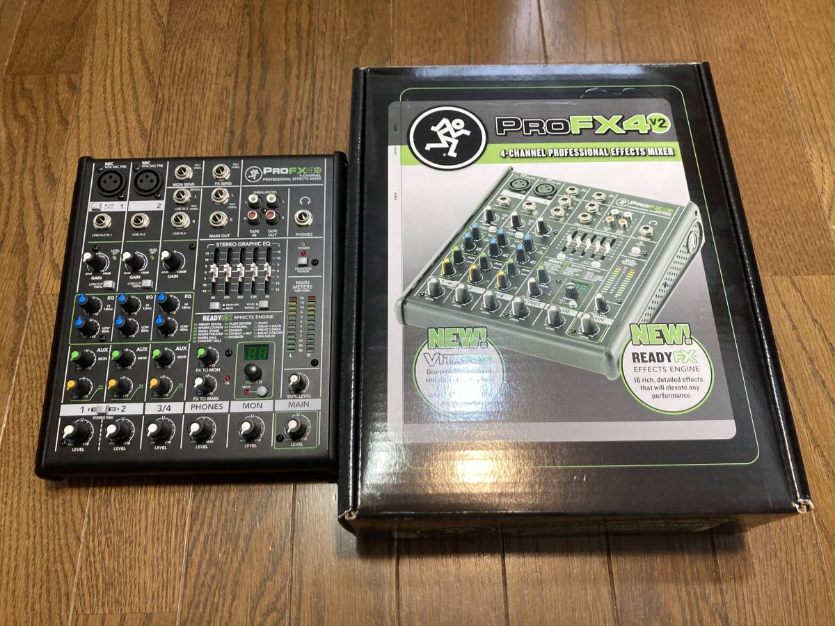 爆買い，SALE Mackie Pro FX4 v2 アナログミキサー マッキー(ミキサー)｜売買されたオークション情報、yahooの商品情報をアーカイブ公開 - オークファン ミキサー