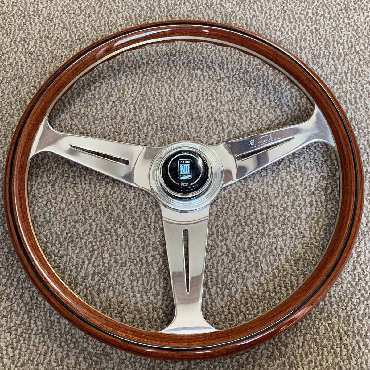 ステアリング 大径 ナルディ クラシックウッド NARDI 385 390 39
