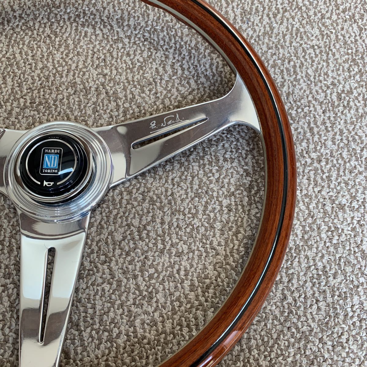 ステアリング 大径 ナルディ クラシックウッド NARDI 385 390 39