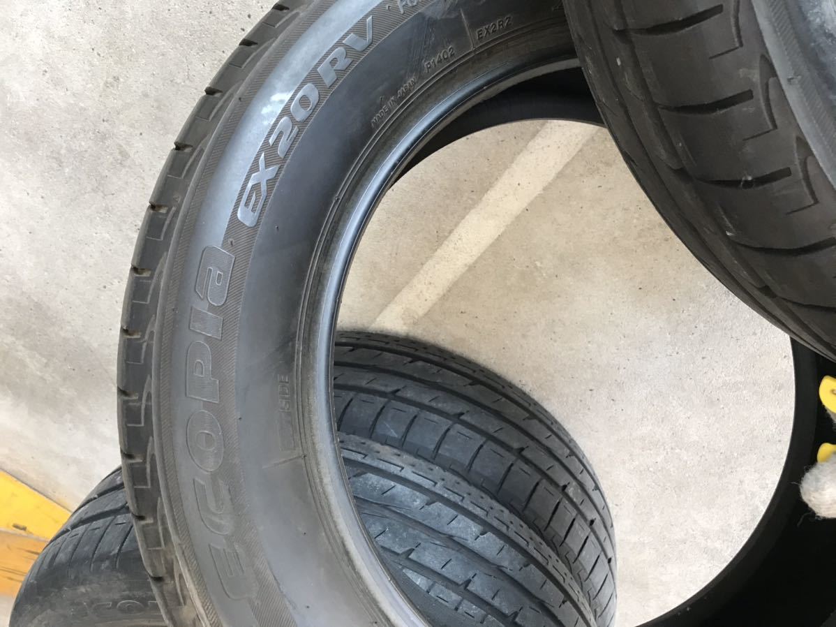ブリヂストン NH100RV 215/60R17 4本 20年製 ブリヂストン 215/60R17 4本 エコピア ブリヂストン エコピア NH100RV