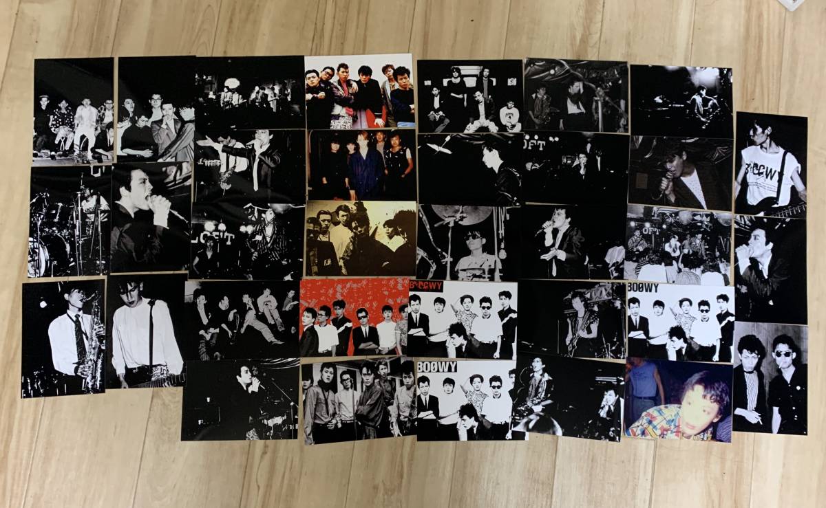 BOOWY | - ♫♫ OF CASE 1987年ツアー・パンフレット world 写真集 end