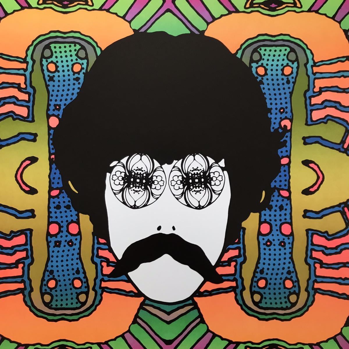 ☆ピーター・マックス（Peter Max) 1968 「Self Portrait」 ポスター