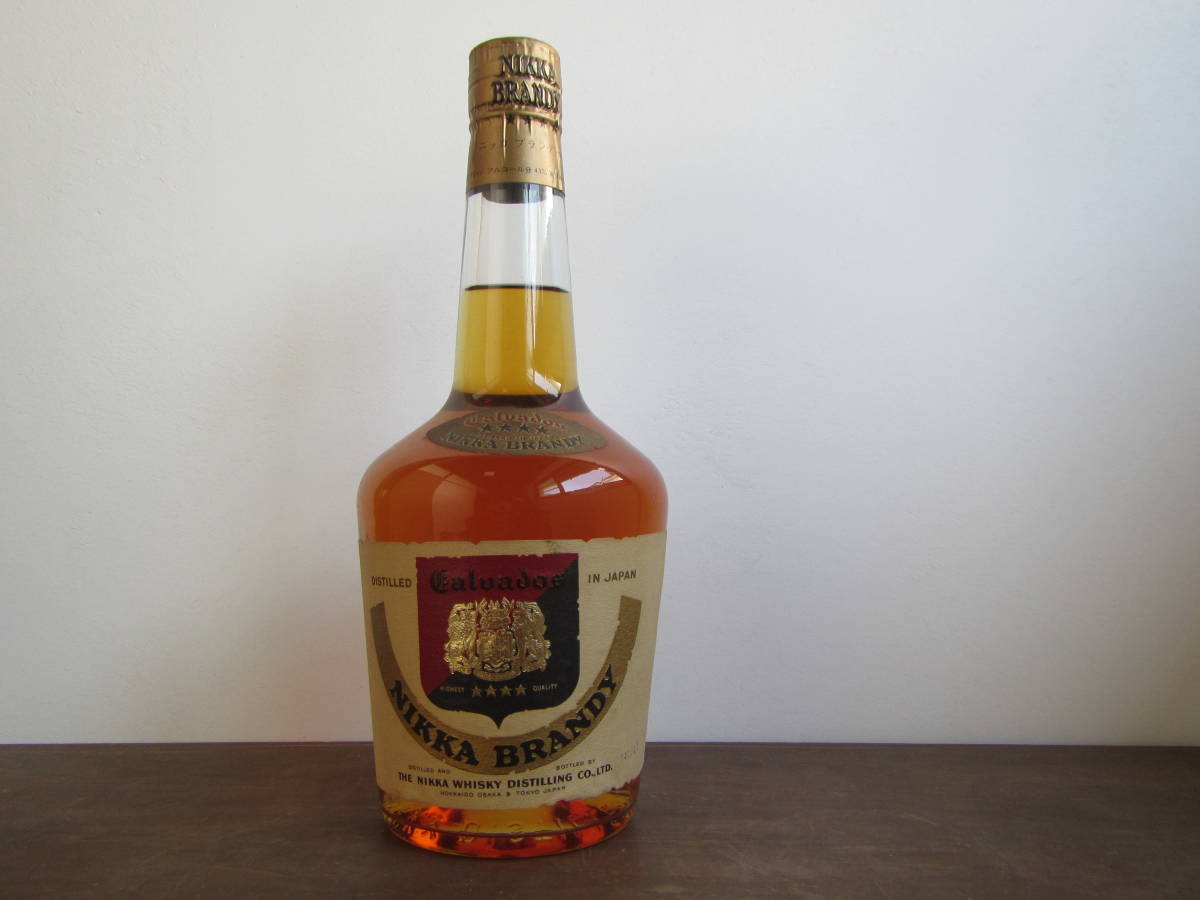 ニッカ ブランデー カルヴァドス 古酒 CALVADOS NIKKA 特級 720ml 白 