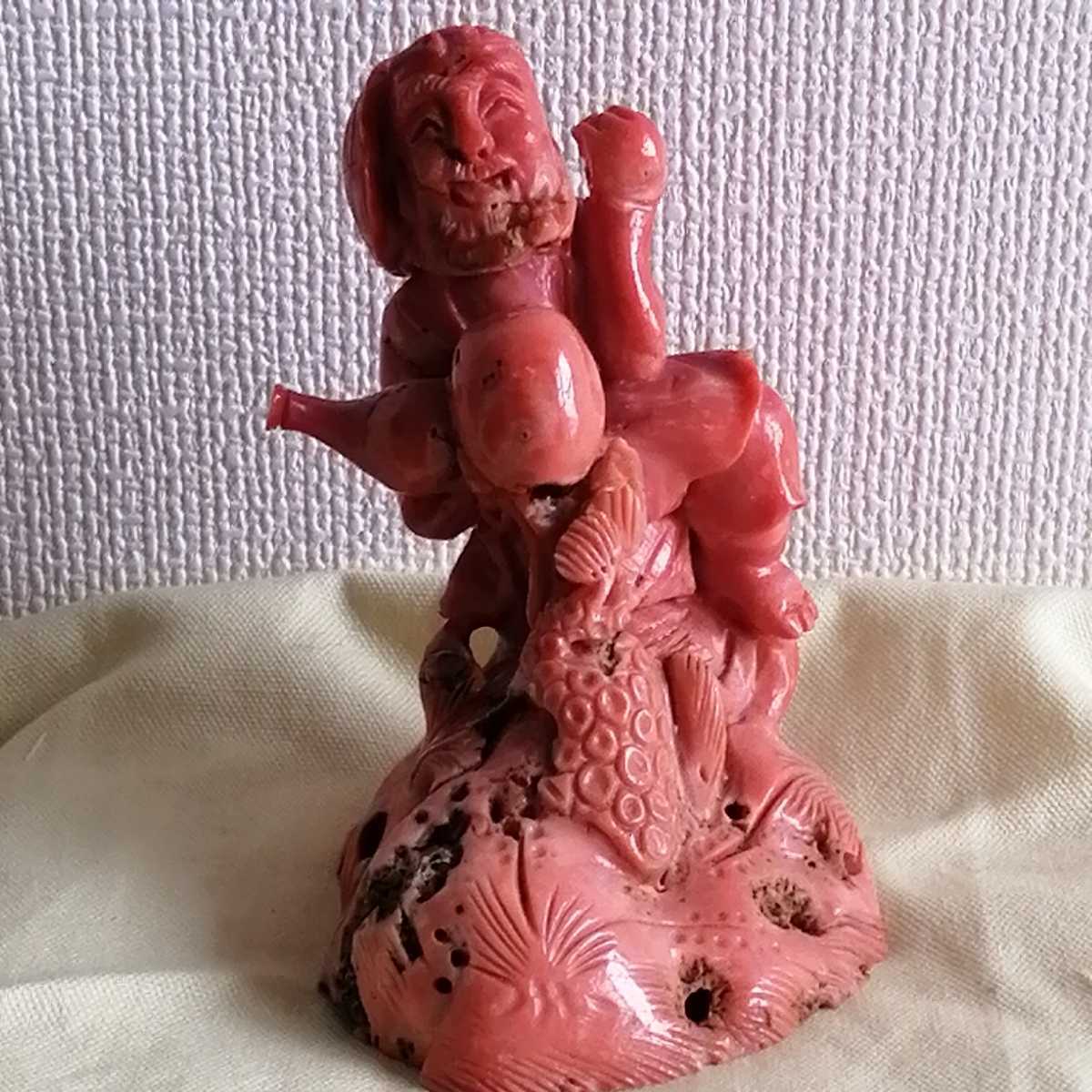 中国 砡石刻 饕餮紋 祭飾 DT742 世界の文様➃「饕餮文様」（とうてつ