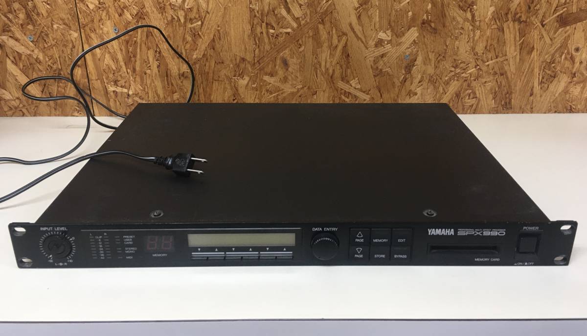 ☆即決☆ YAMAHA ヤマハ 【 SPX-900 】 マルチエフェクター 現状品 I210914