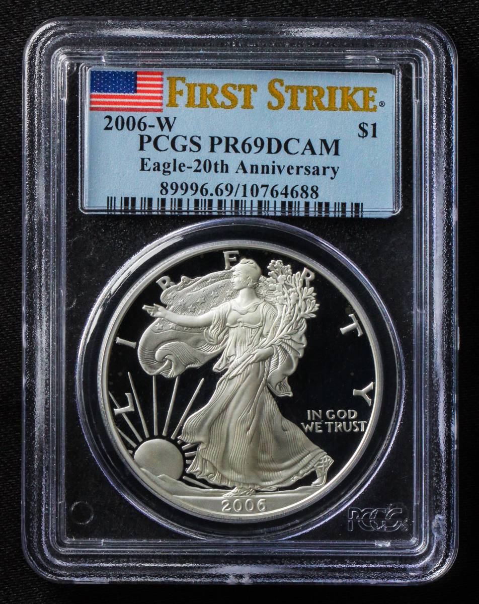 NGC PF70☆2006W アメリカ シルバーイーグル 銀貨 1ドル Yahoo