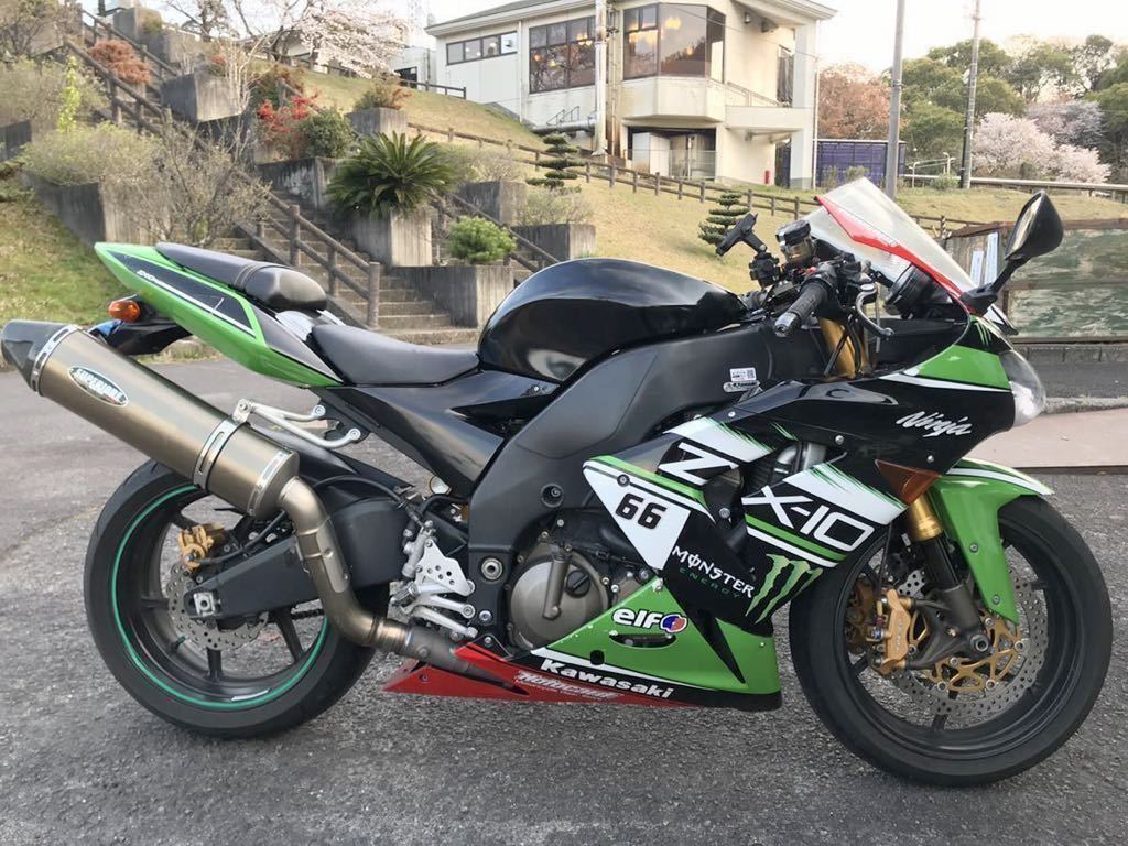 カワサキ zx-10r C型 車検令和5年1月まであり 走行72000km 個人出品