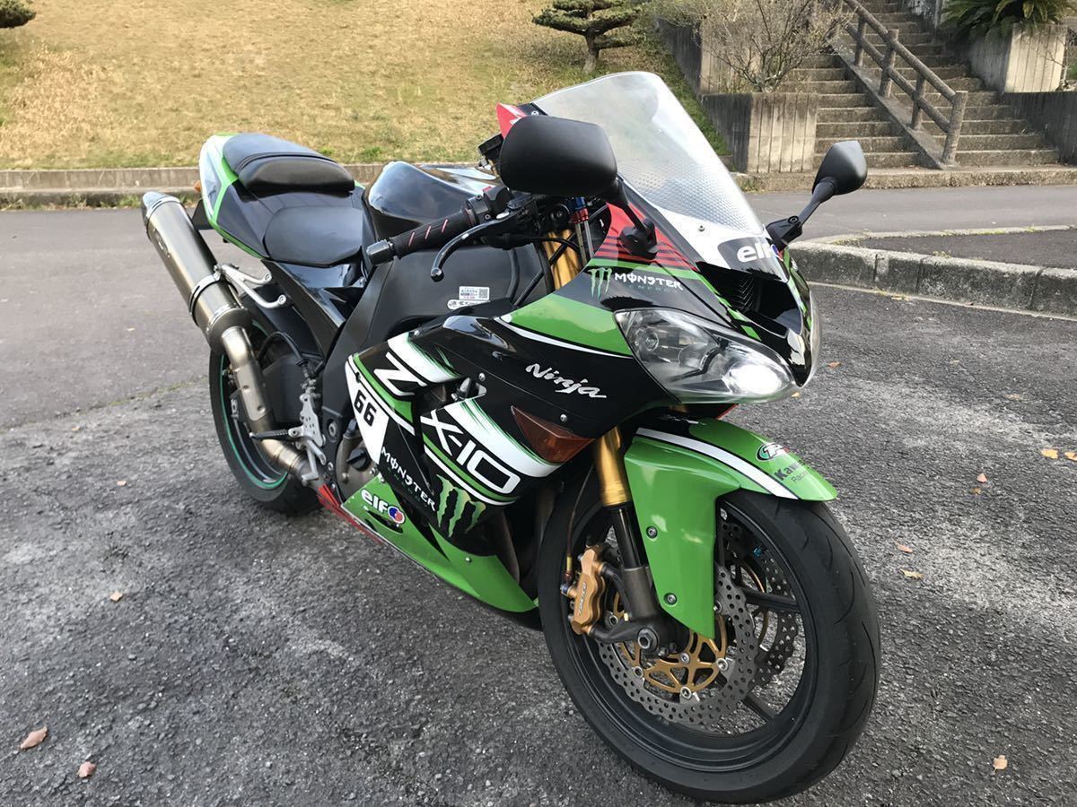 カワサキ zx-10r C型 車検令和5年1月まであり 走行72000km 個人出品