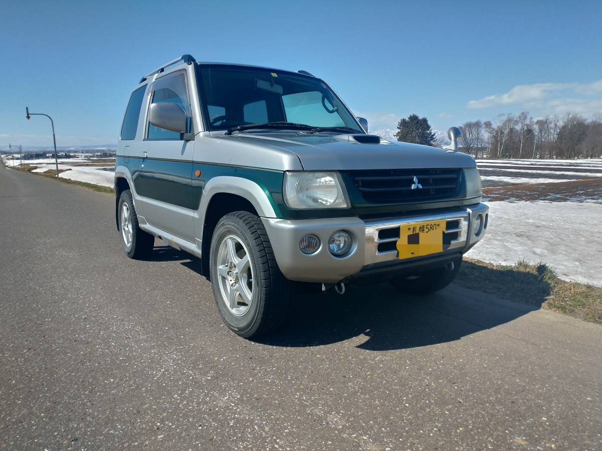 パジェロミニ 三菱 最終値下☆希少5MTターボ☆パジェロミニ 6.9万k 