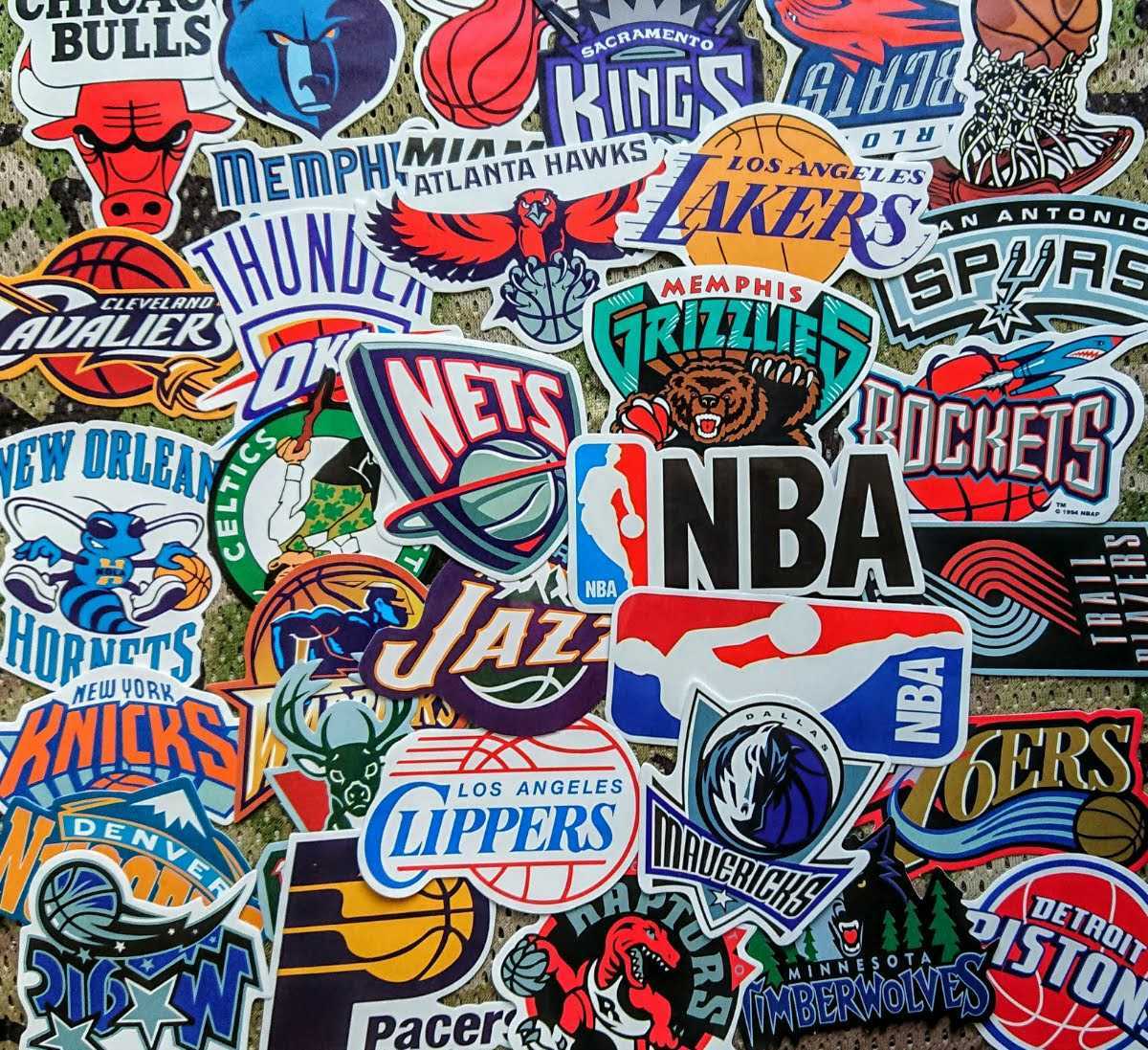 “High Qulity”NBAクラブLogoステッカー集#B 全米30チーム/32枚 “高品質”タイプ：BigOFF 799円(ステッカー ...