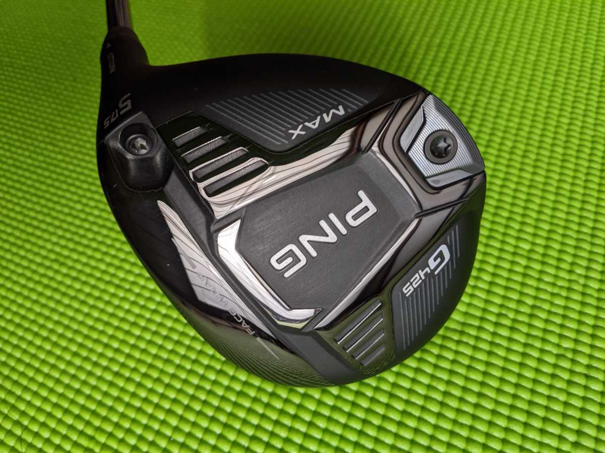 PING ピン G425 フェアウェイウッド 17.5° 5番 ヘッドカバー レンチ付 PING TOUR 173-65 FLEX S