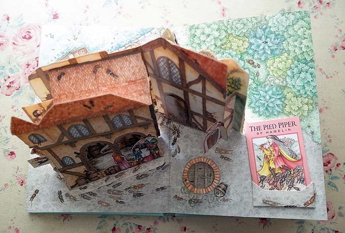 68226/洋書仕掛絵本 ポップアップ・ブック 6冊セット Pop-Up Book 花の