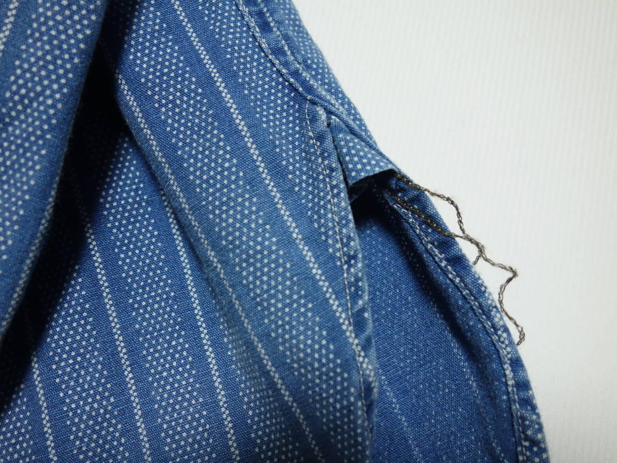 ストライプ rrlシャツ RRL Ralph Lauren インディゴストライプ