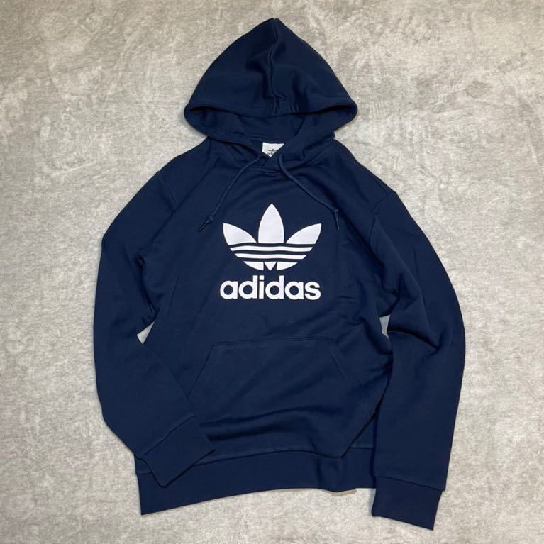  定価9 889円 正規品 adidas originals 2XLサイズ XXL アディダス オリジナルス パーカー トップス ウェア トレーナー ネイビー XO(パーカ)｜売買されたオークション情報、yahooの商品情報をアーカイブ 男性用