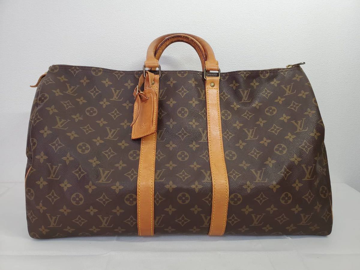 LOUIS VUITTON/ルイ ヴィトン キーポル 50 モノグラム キャンバス　ボストンバッグ　中古　現状品（100s） る ファッション