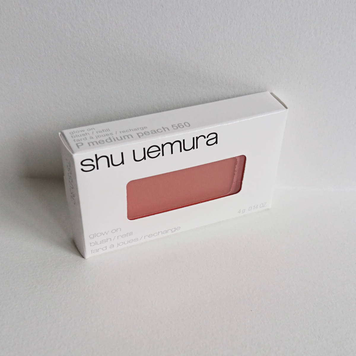 チーク(シュウウエムラ)グローオン P ミディアム ピーチ 560(レフィル)_4