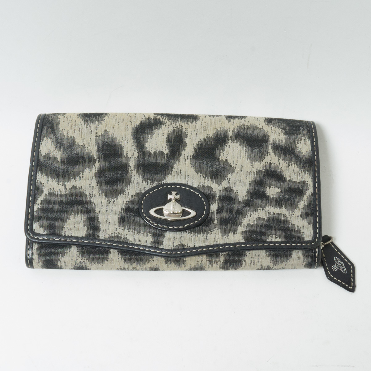 1円スタート】メール便◯viviennewestwood ヴィヴィアン 長財布 サイフ 