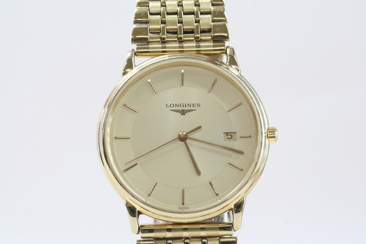 ワケあり LONGINES ロンジン グランドクラシック メンズ クォーツ L4 