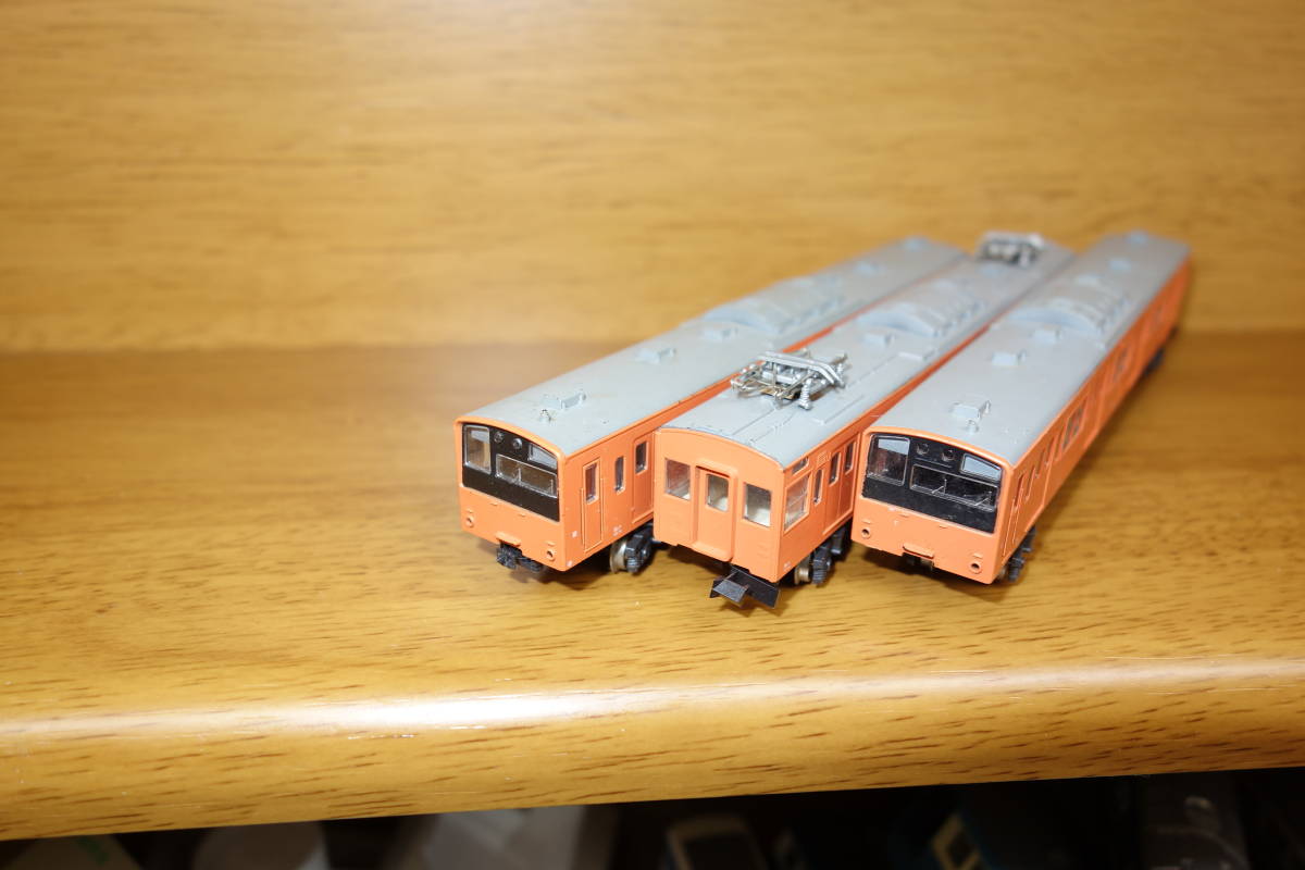 KATO 201系 オレンジ 試作車 - ジャンク 3両セット メルカリ | 201系