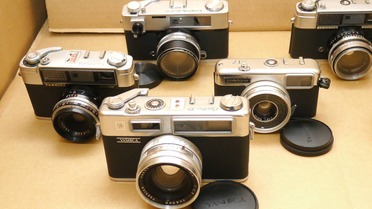 ジャンク YASHICA フィルムカメラ + ☆ まとめ 3台セット D PRIMO JR