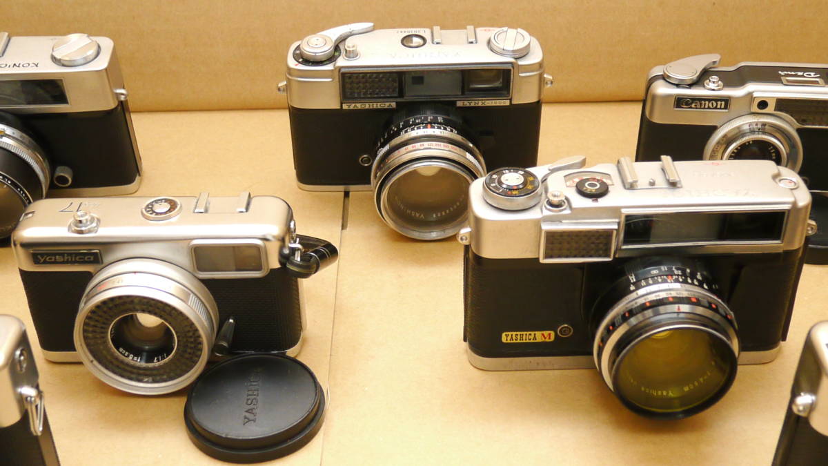 【OLYMPUS／YASHICA／RICOH】 フィルムカメラ 6台まとめセット ジャンク YASHICA フィルムカメラ + ☆ まとめ 3台セット D PRIMO JR