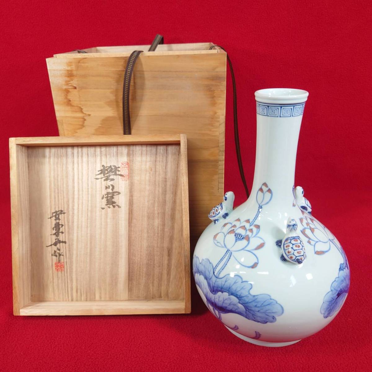 美品 韓国 安東五 人間国宝 人間文化財 白磁 焚川窯 花瓶 飾り壷 丸壷