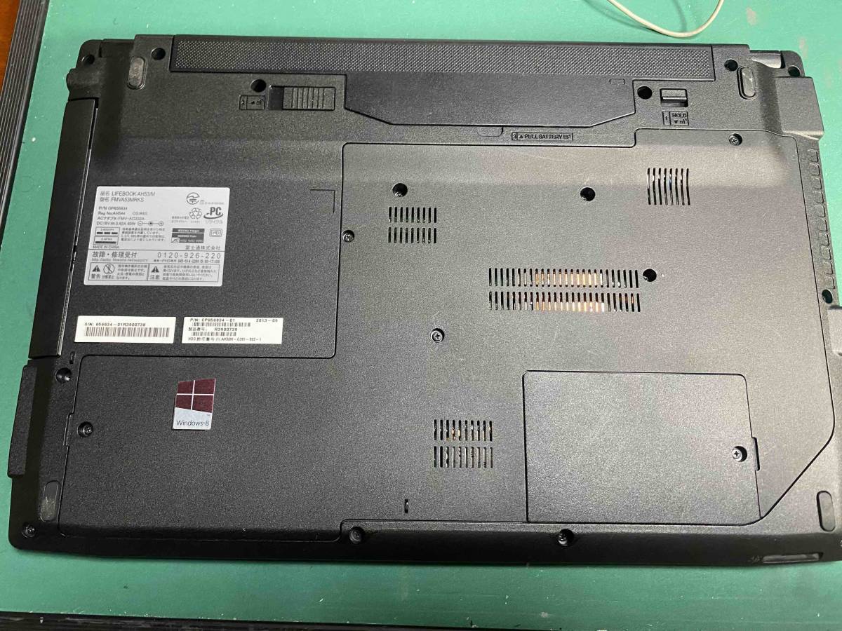 お買い得，HOT 【ジャンク】FUJITSU LIFEBOOK AH53/M Core i7-4702MQ