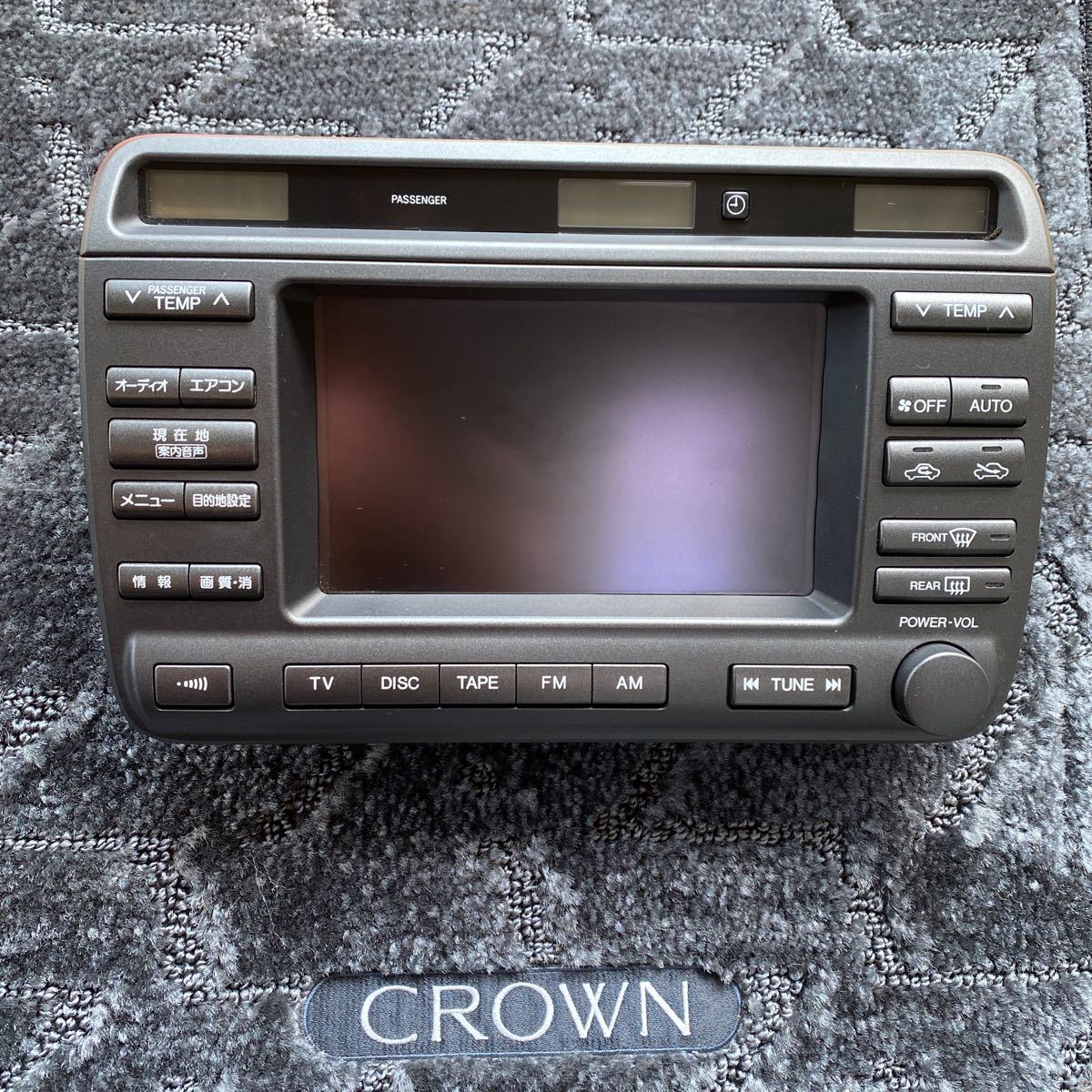 クラウン 0 エステート 後期 マルチモニター アスリート G 純正 マルチ 86110-30261 ☆17 JZS175 86110-30262 DENSO トヨタ 品番86110-30280（トヨタ