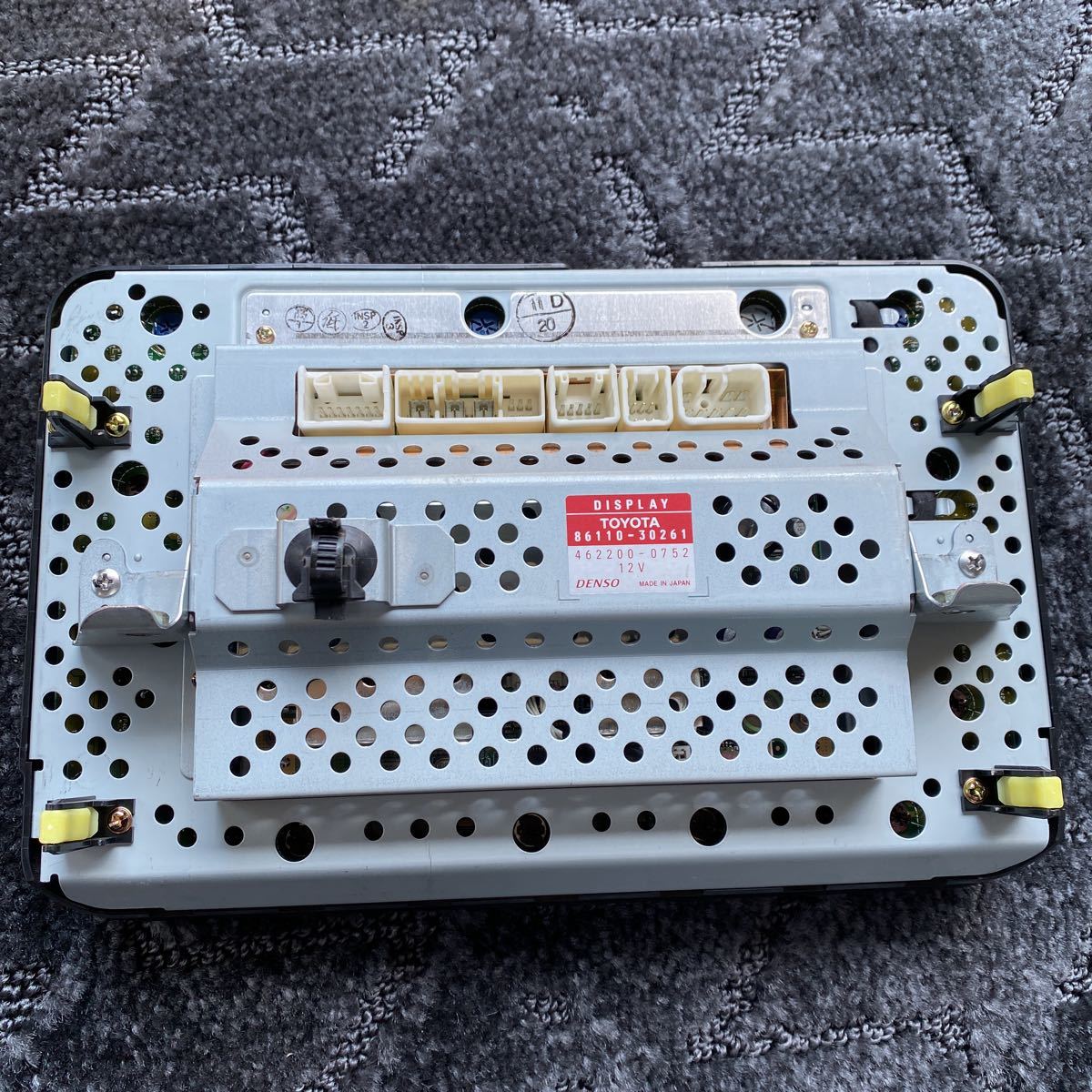 クラウン 0 エステート 後期 マルチモニター アスリート G 純正 マルチ 86110-30261 ☆17 JZS175 86110-30262 DENSO トヨタ 品番86110-30280（トヨタ