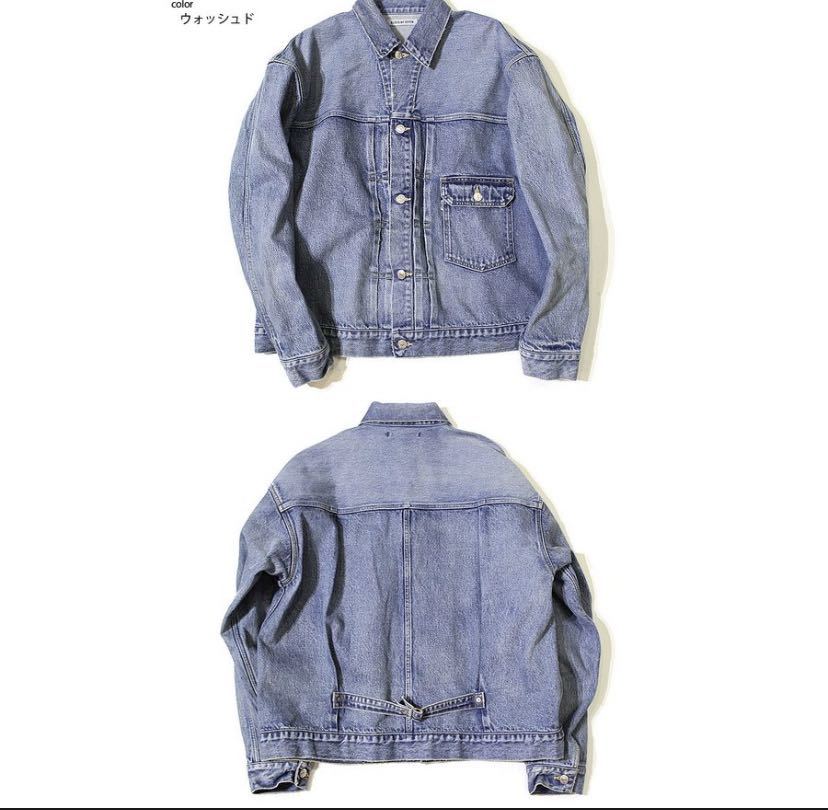 SEVEN BY SEVEN 1ST DENIM JACKET Tバック セブンバイセブン 7×7 