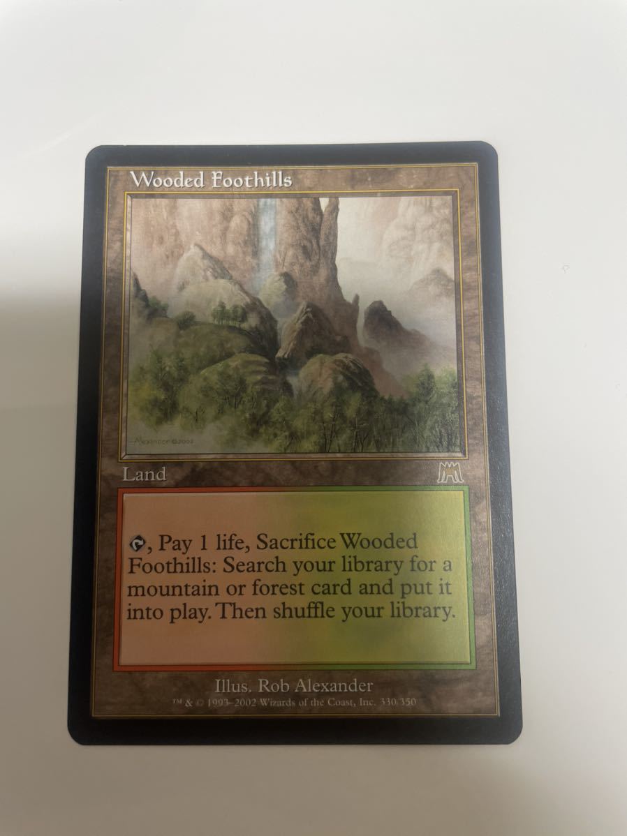 MTG ONS 樹木茂る山麓 英語 MTG 樹木茂る山麓 Foothills 日語 Foil
