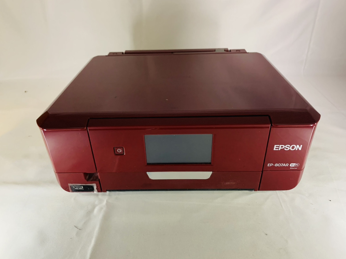 EPSON EP-807AR 0407D エプソン プリンタ 複合機 赤 【公式通販】