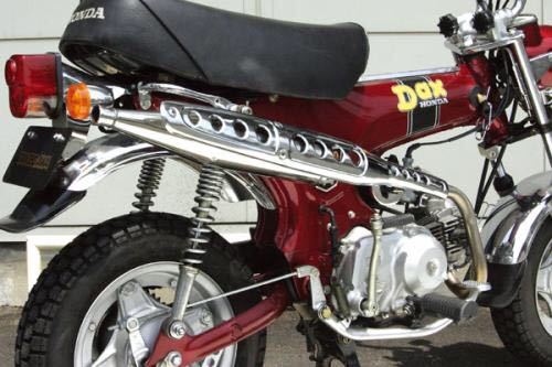 SP武川　Dスタイルマフラー　おまけ付き　ダックス　ST50 ST70 AB26 タケガワ　D- style