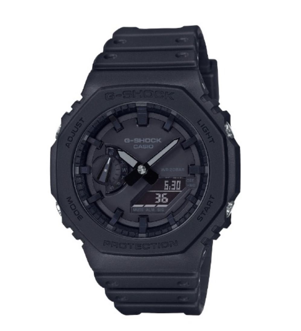 新品未使用 CASIO G-SHOCK GA-2100-1A1JF カシオーク