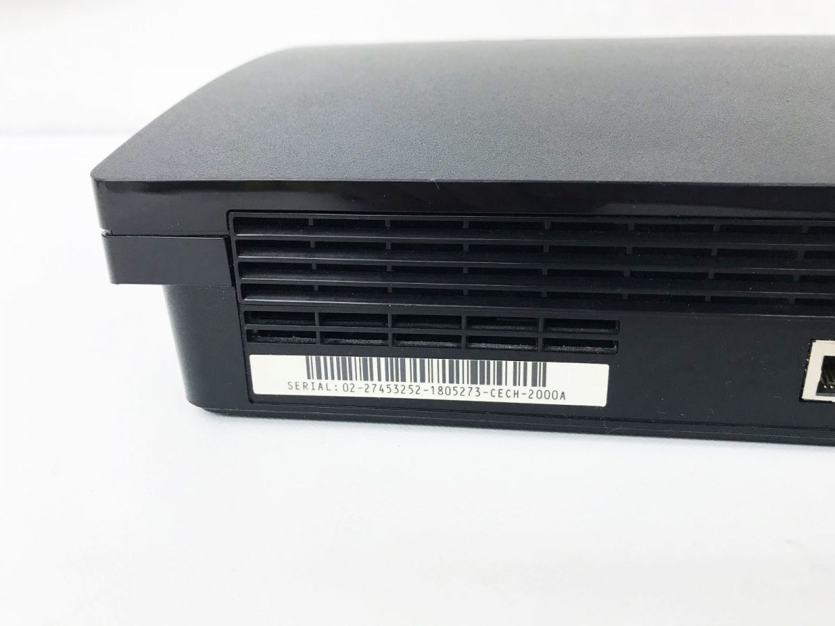 PS3 0 120GB Original w 1円 【1円】PS3 本体 セット 120GB ブラック SONY PlayStation3 CECH-2000A 動作確認済 コントローラー DC05-432jy/F4