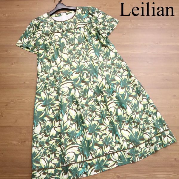 Leilian レリアン 春夏 花柄 フラワー総柄 半袖 ロング ワンピース Sz 13 レディース 大きいサイズ 日本製 D1t 4 A ワンピース 売買されたオークション情報 Yahooの商品情報をアーカイブ公開 オークファン Aucfan Com