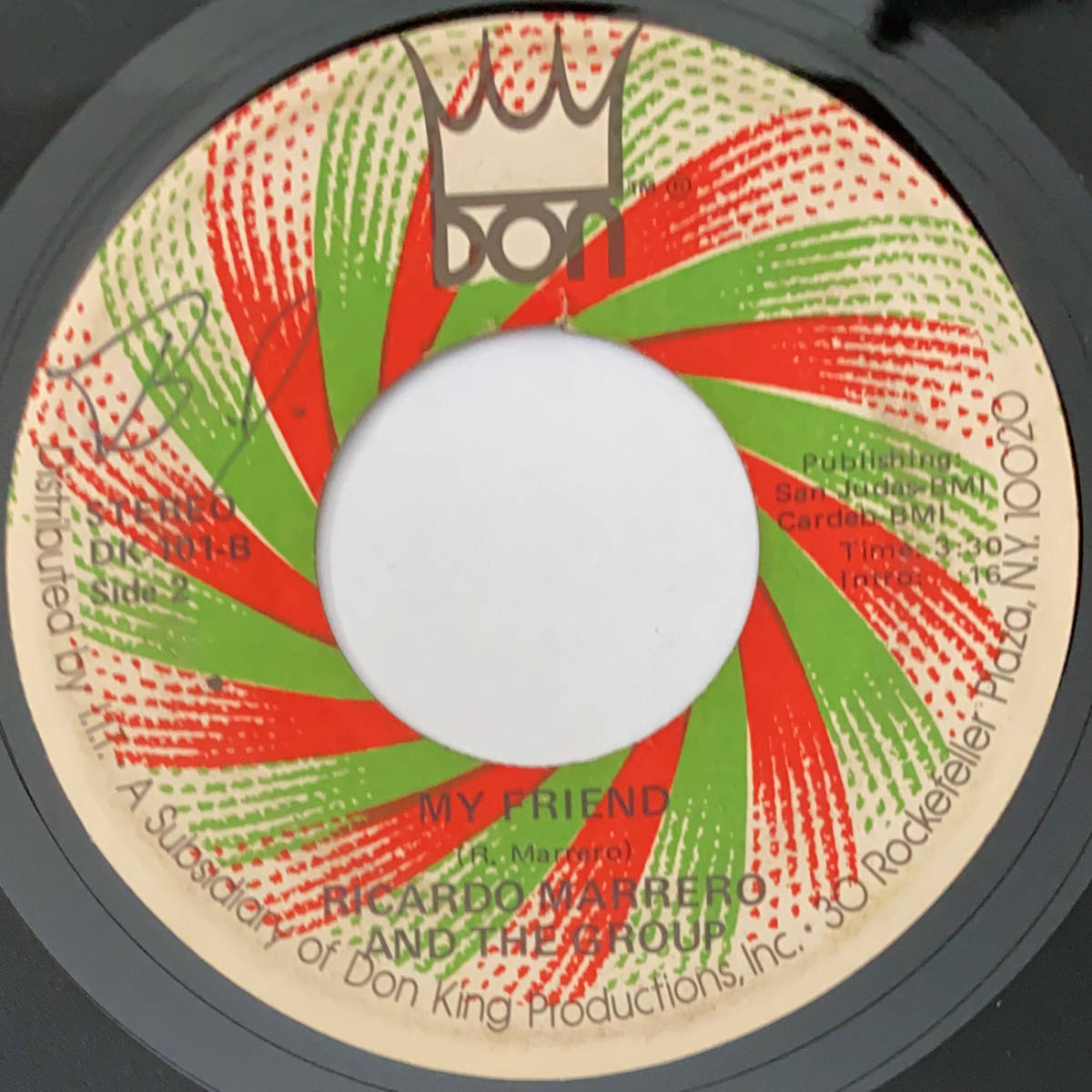 試聴○Ricardo Marrero and The Group○レアグルーヴクラシック「My