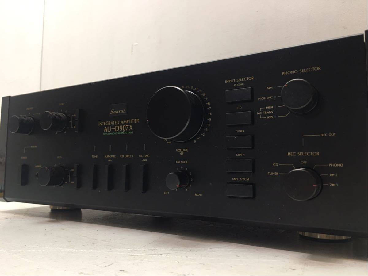 0415-11y☆Sansui サンスイ プリメインアンプ AU-D907X プリメイン