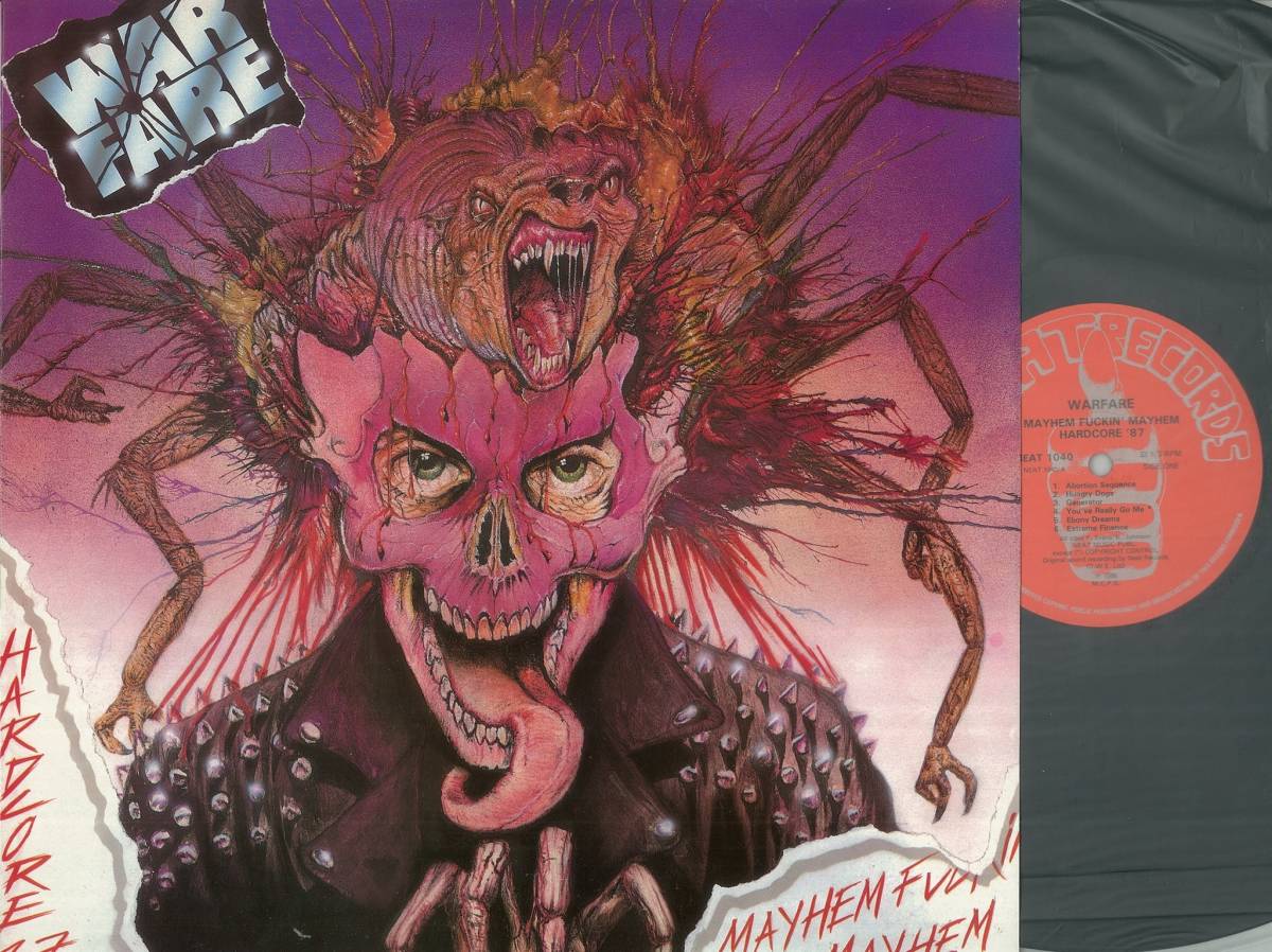 爆買い，限定SALE WARFARE ／ MAYHEM FUCKIN' MAYHEM 輸入盤ＬＰ 検キー nwobhm thrash venom tank raven metallica slayer(一般)｜売買されたオークション情報、yahooの商品情報をアーカイブ公開 - オークファン 一般