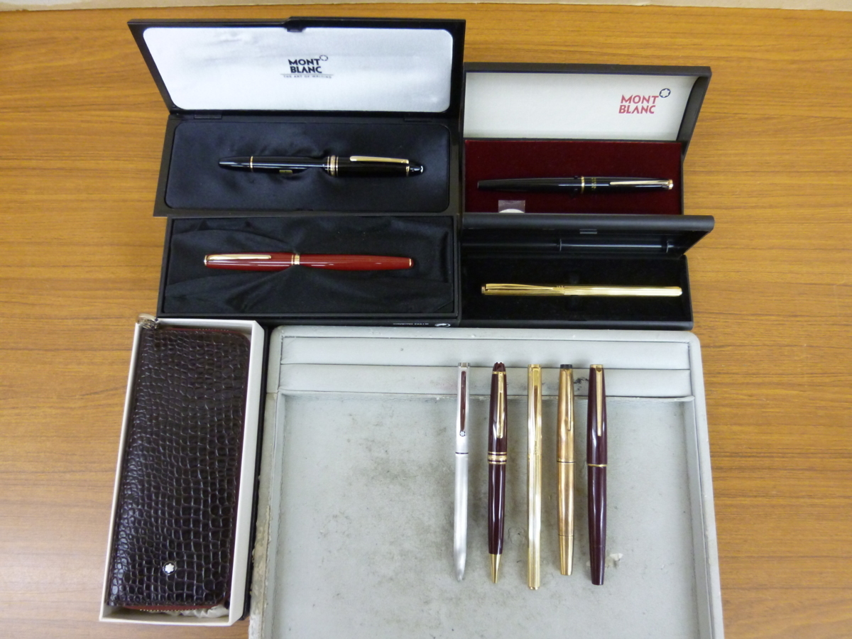 モンブラン 万年筆 ボールペン 9点 中古 ジャンク I4-21 ◎ モンブラン